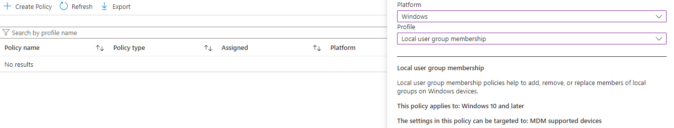 RDP into Remote PC with Entra Credentials Create Policy Local User Group Membership