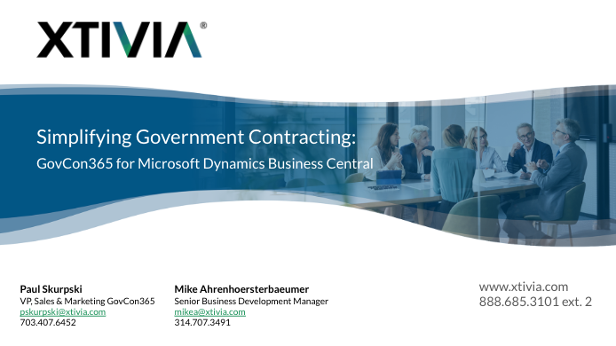 simplifying government contracting webinar